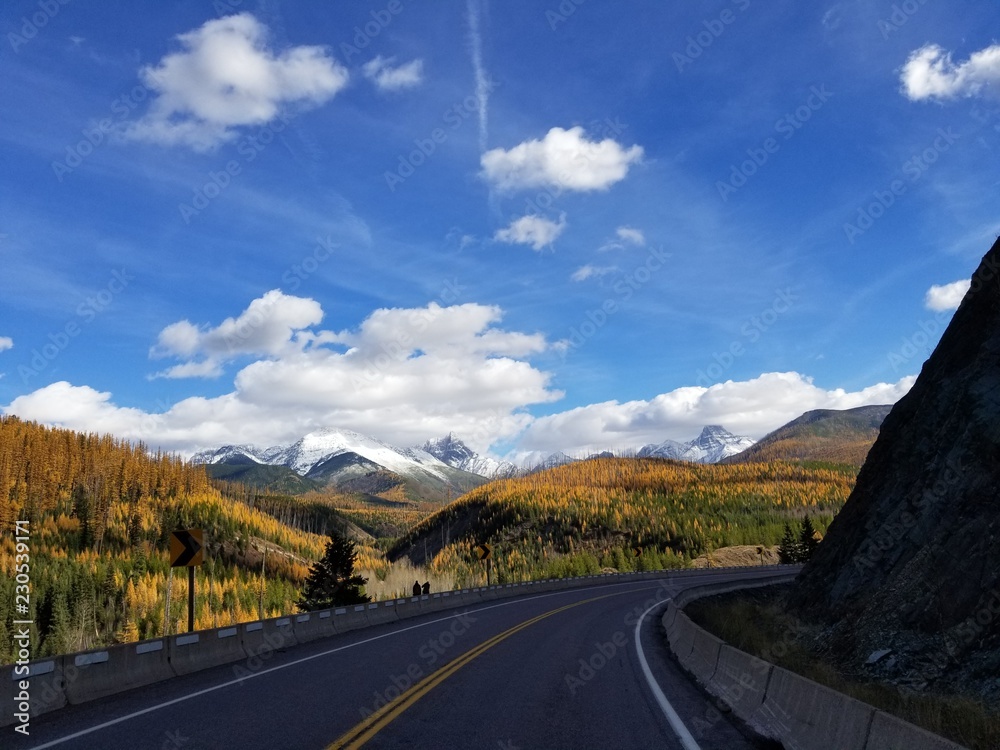 road in the mountains