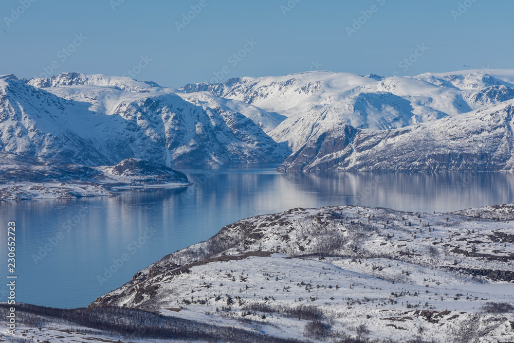 fjord laponie norvège