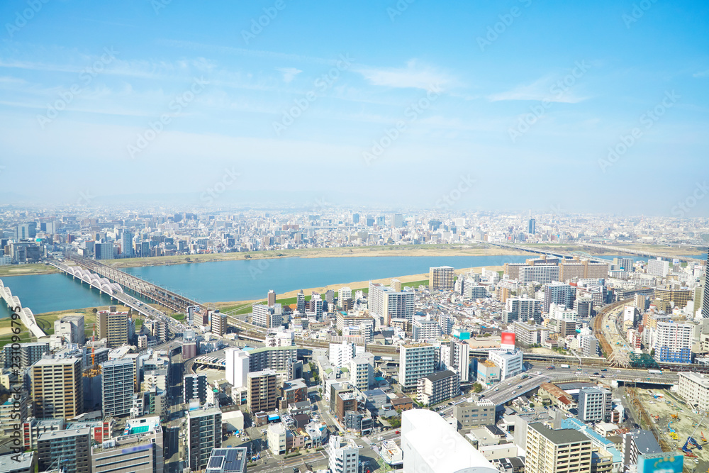 都市風景　大阪市