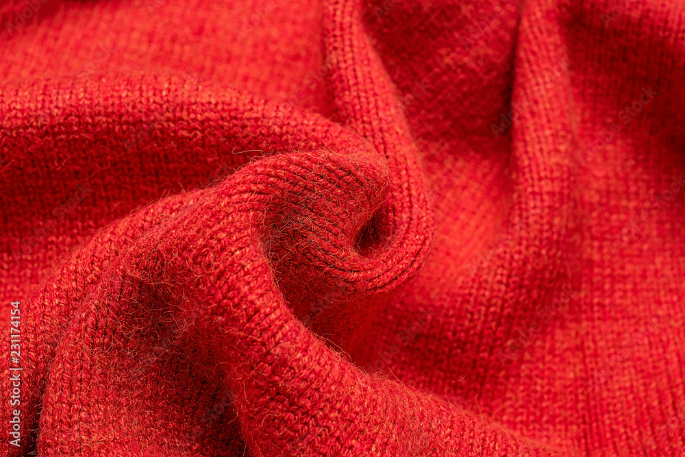 Autumn and winter sweater knitwear texture detail background material