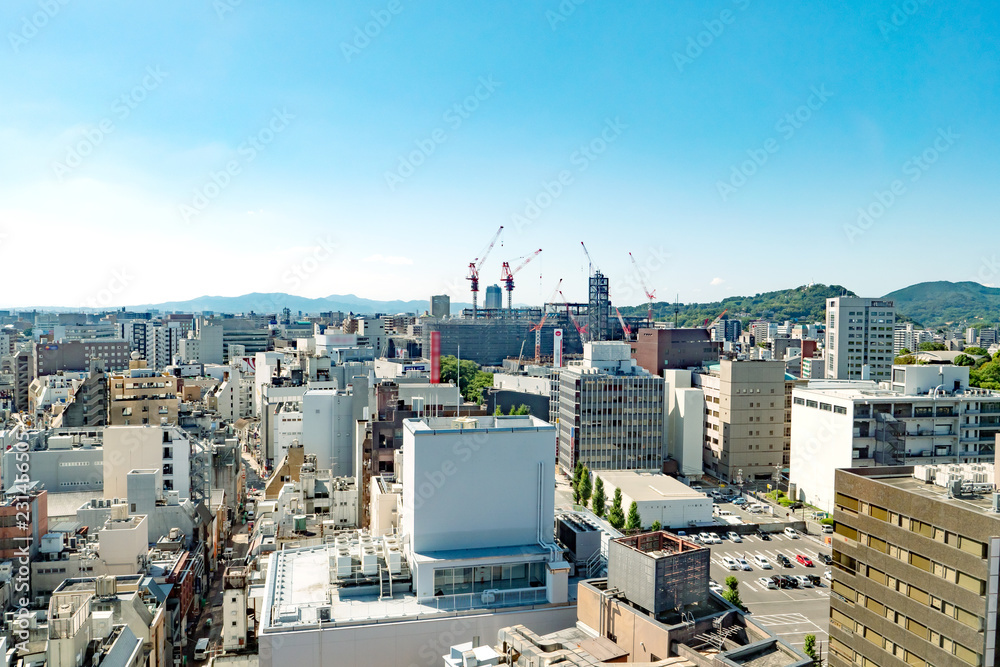 都市風景　熊本市