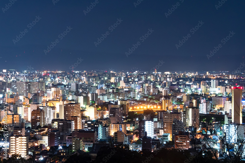 夜景　熊本市