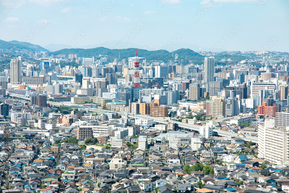 福岡県　街並み　北九州市