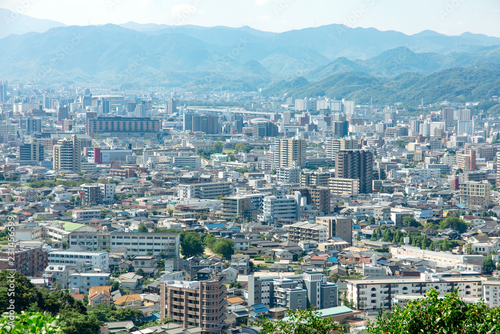 福岡県　街並み　北九州市