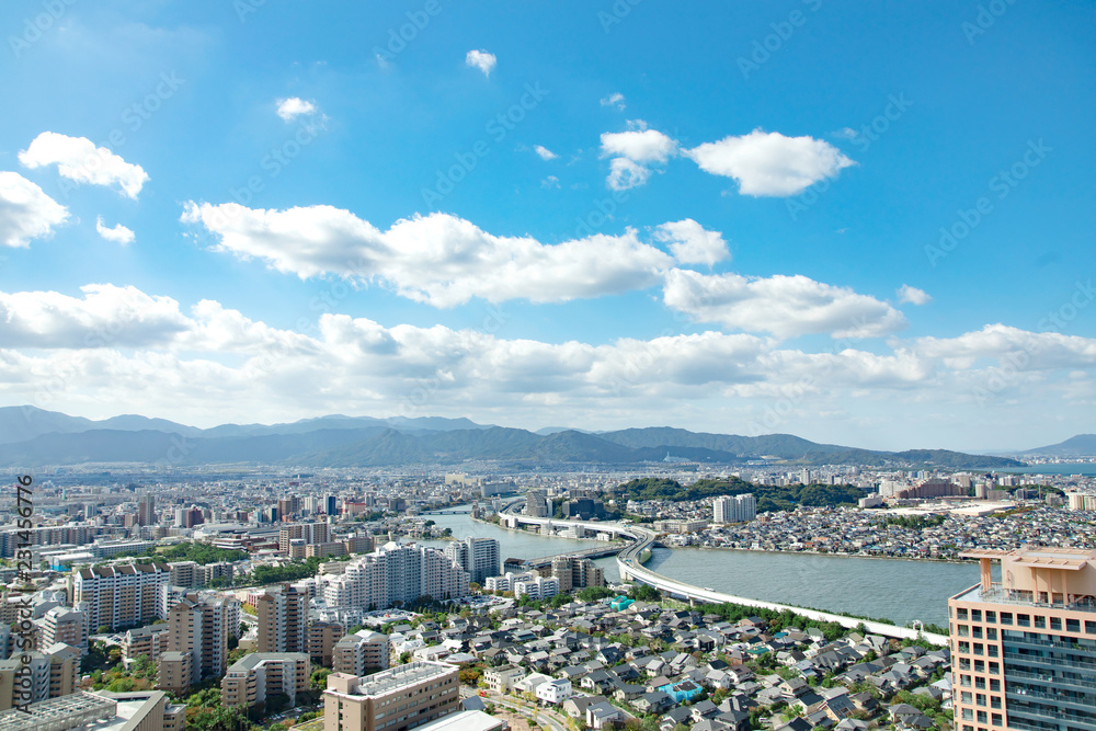 都市風景　福岡市