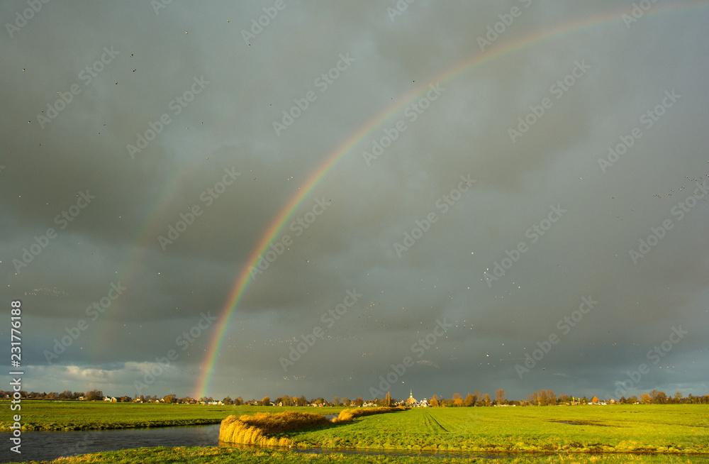 Landschap Zeevang; Landscape Zeevang, Netherlands