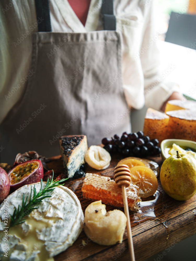 Cheese board food photography recipe idea