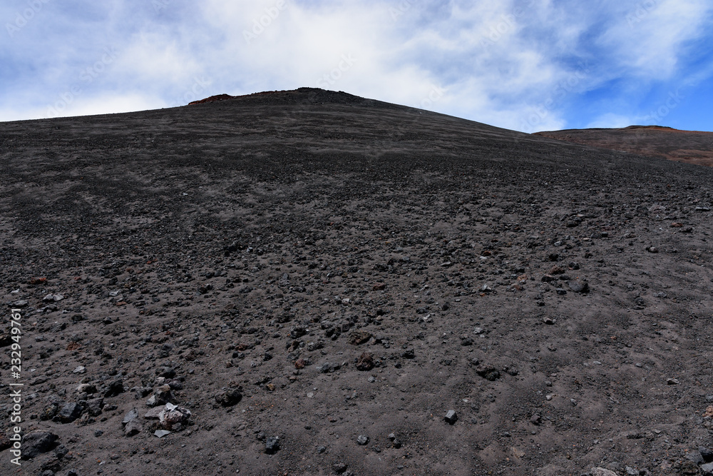 意大利西西里岛的埃特纳火山