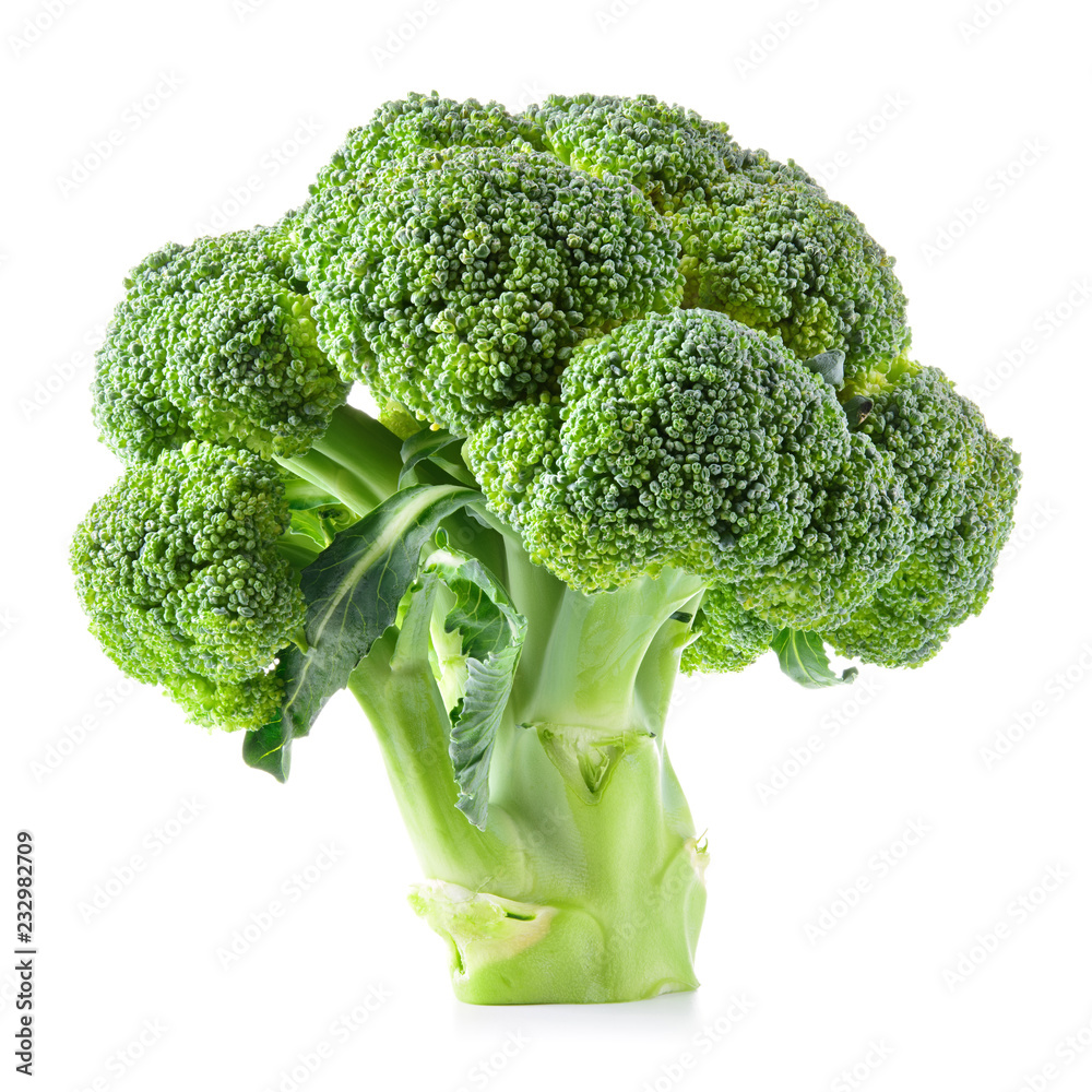 Broccoli. Broccoli isolated on white.