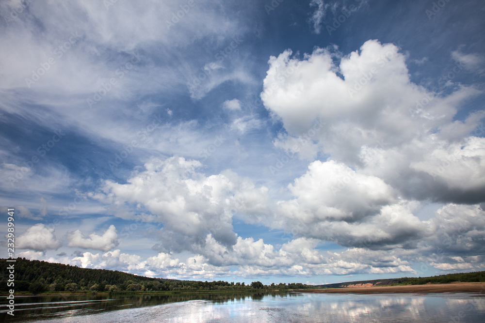 exciting summer landscape