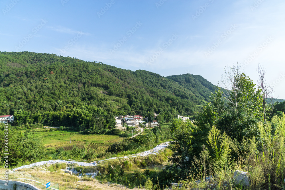 landscape in the mountains