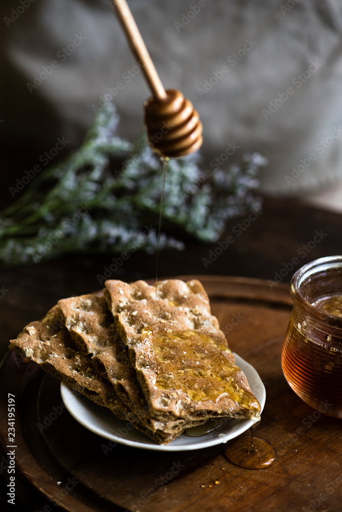 自制硬面包食品摄影食谱