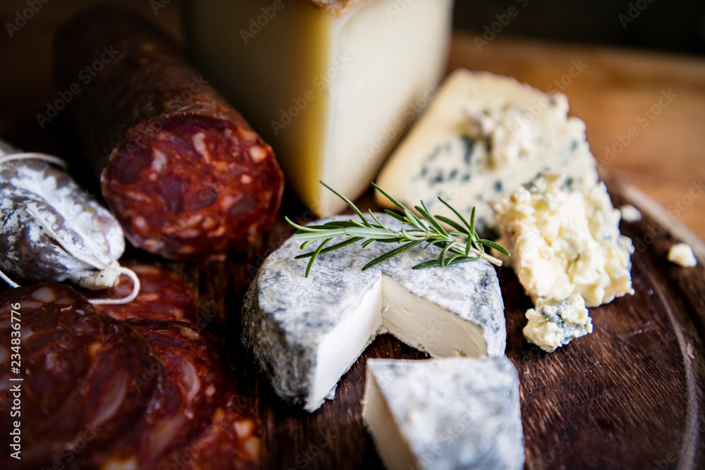 Cheese platter food photography recipe idea