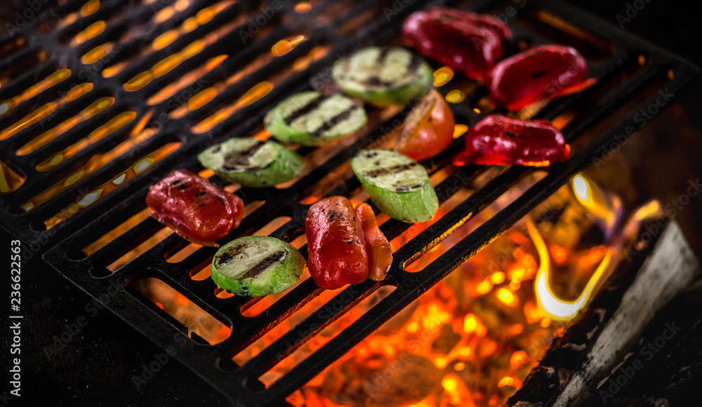 Grilled vegetables