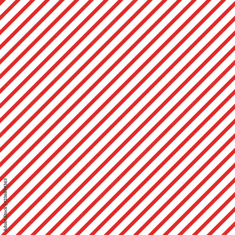 Red seamless striped pattern vector