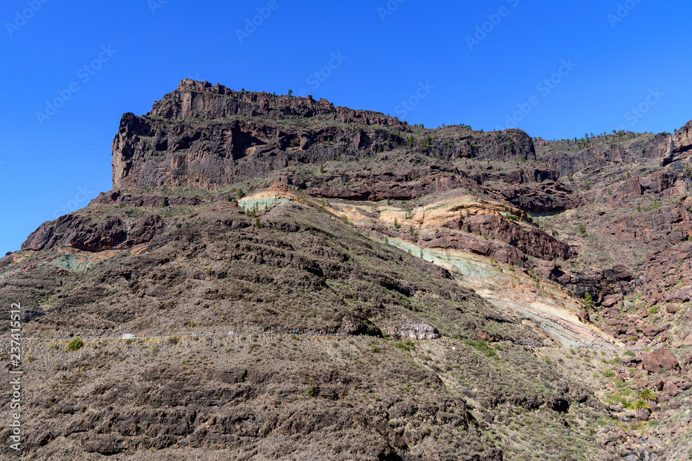 Krajobraz górski na Gran Canaria