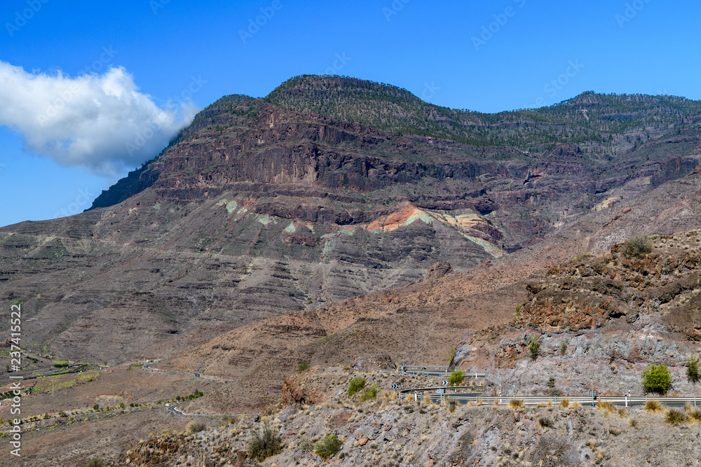 Krajobraz górski na Gran Canaria