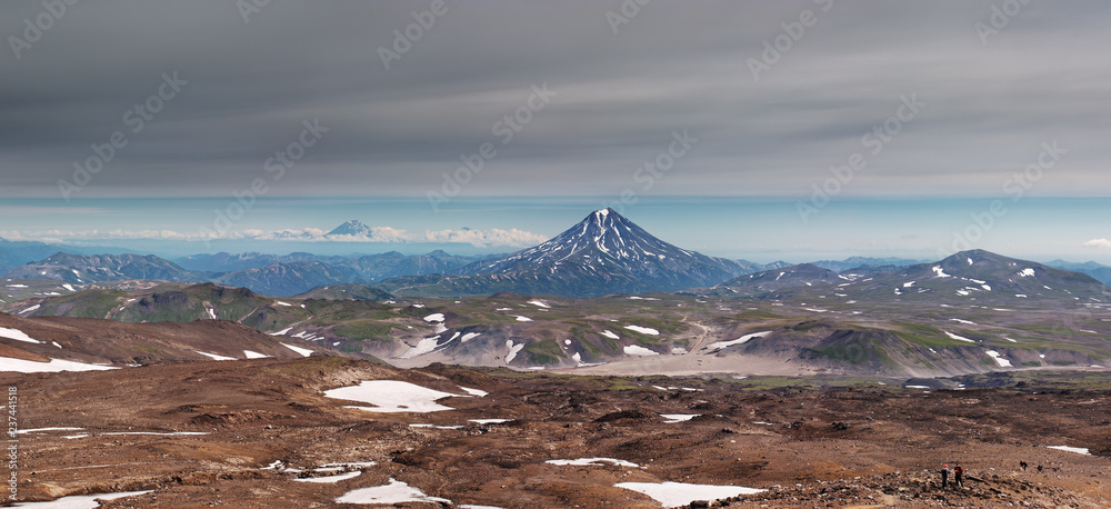 山地全景