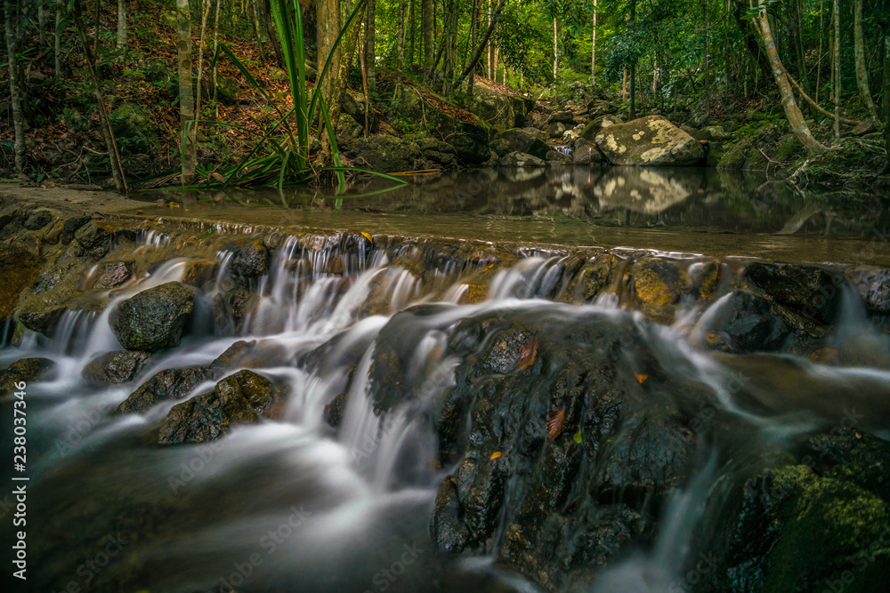 Phaeng瀑布4 Koh Phangan Thailand Surat thani