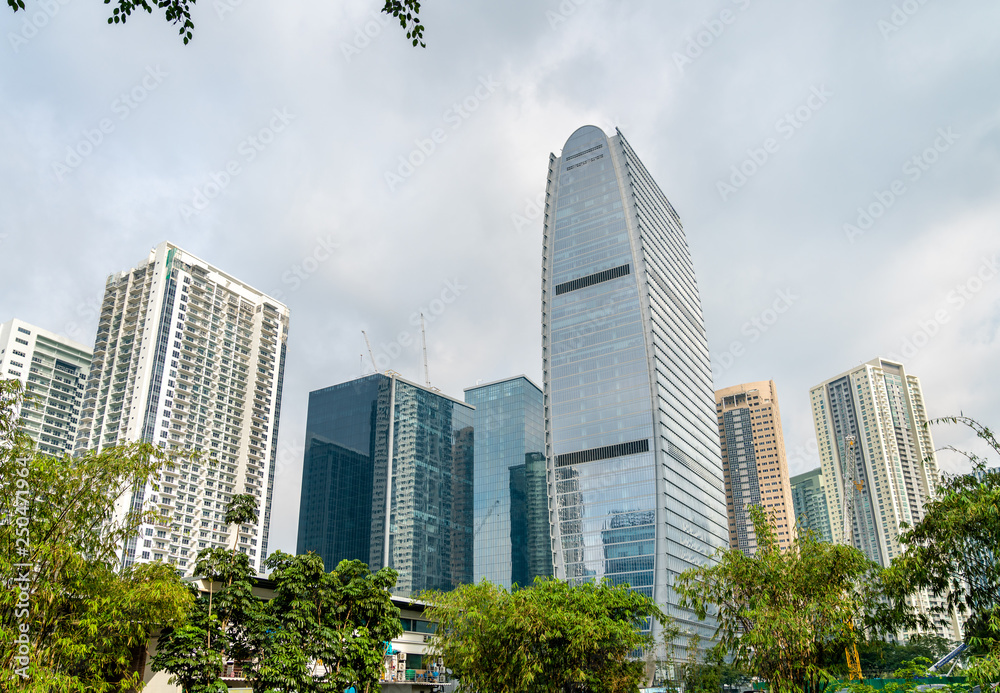 Skyscrapers at Bonifacio Global City - Manila, Philippines