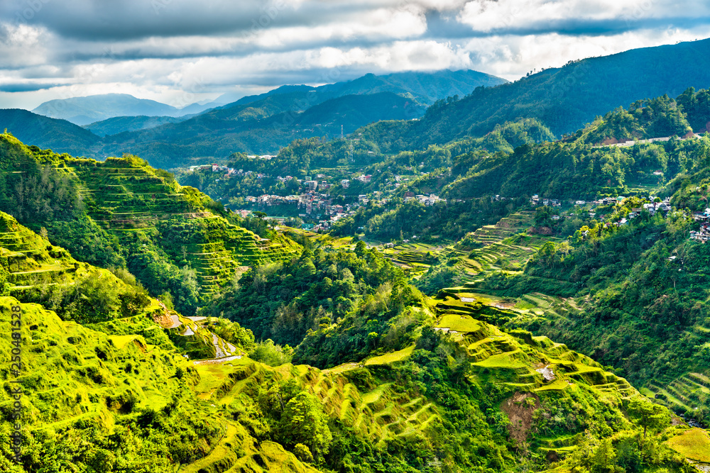 Banaue Rice Terraces - northern Luzon, UNESCO world heritage in Philippines.