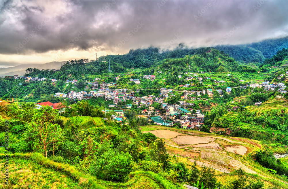 Banaue village on Luzon island, Philippines