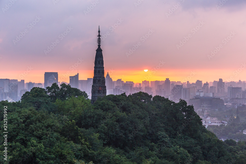 杭州城景