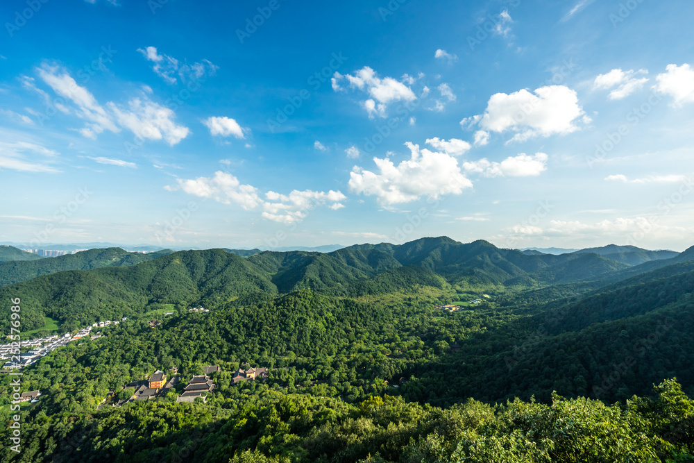 view of mountains