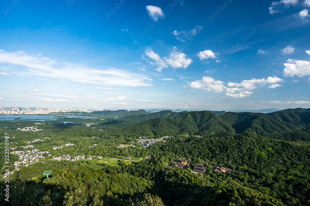 panorama of mountains