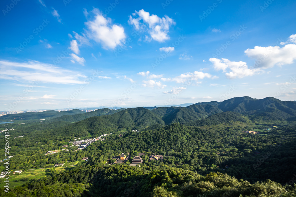 panorama of mountains