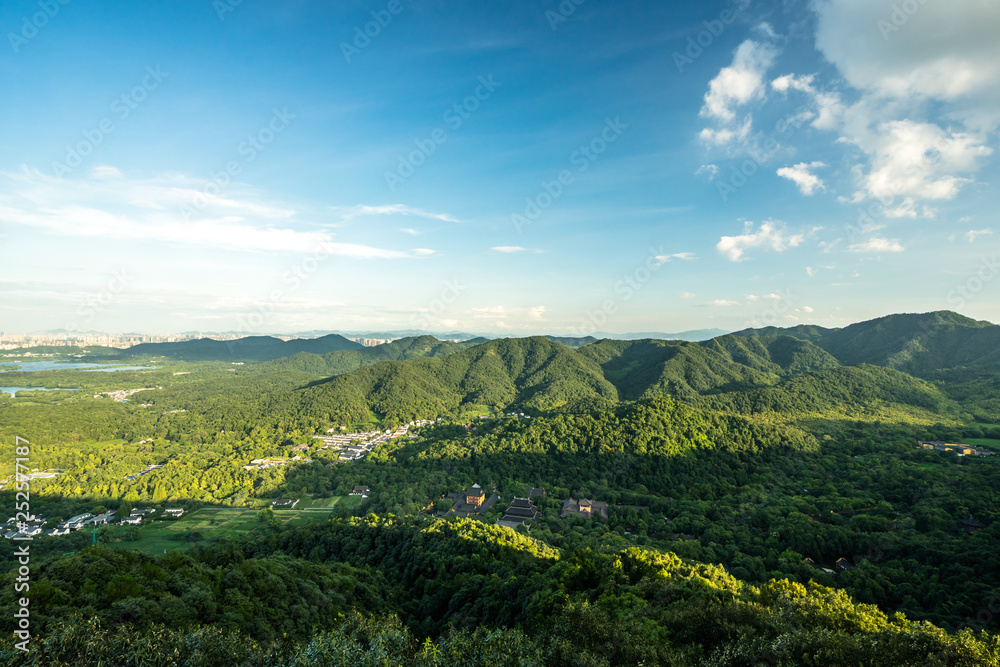 panorama of mountains