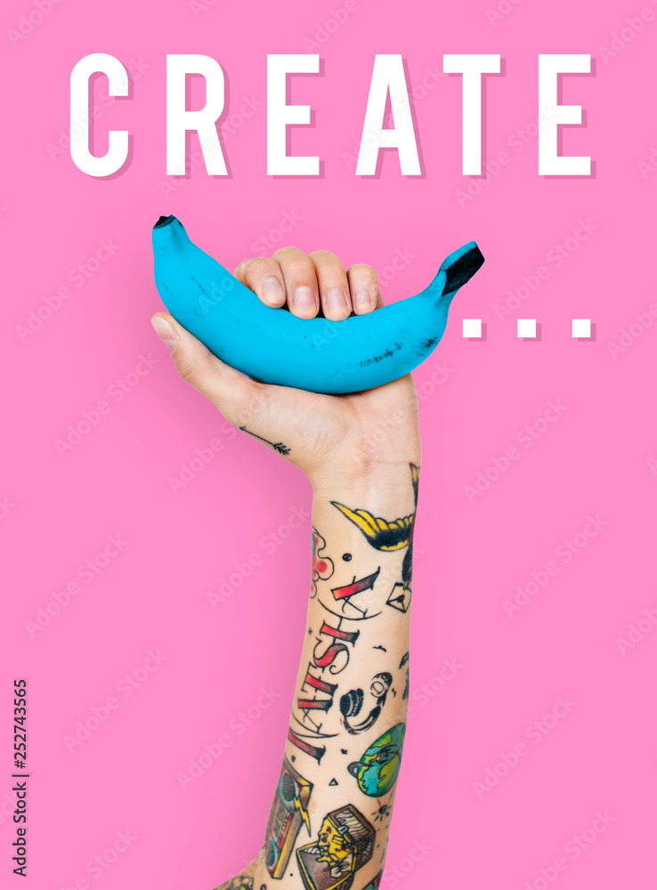 Create make something tattooed hands