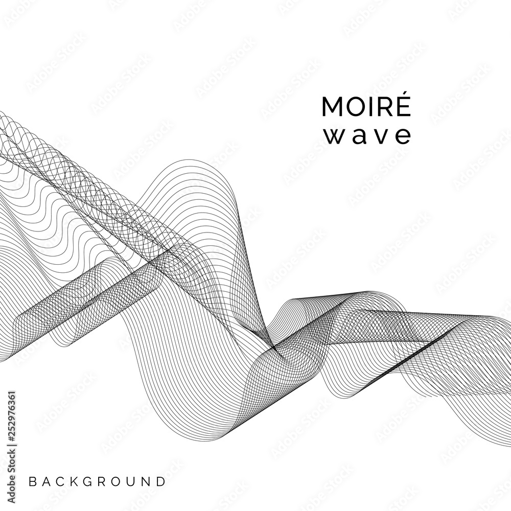 Moiré pattern background