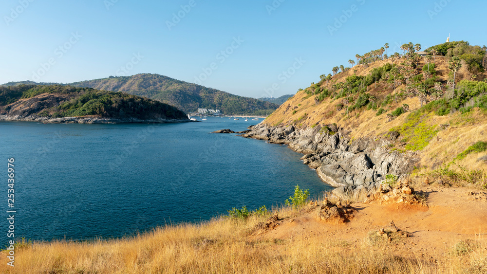 Laem promthep海角，美丽的风景，夏季的安达曼海，泰国普吉岛美丽的旅行b