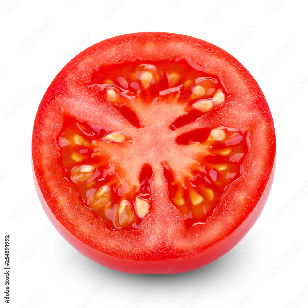 Half of tomato