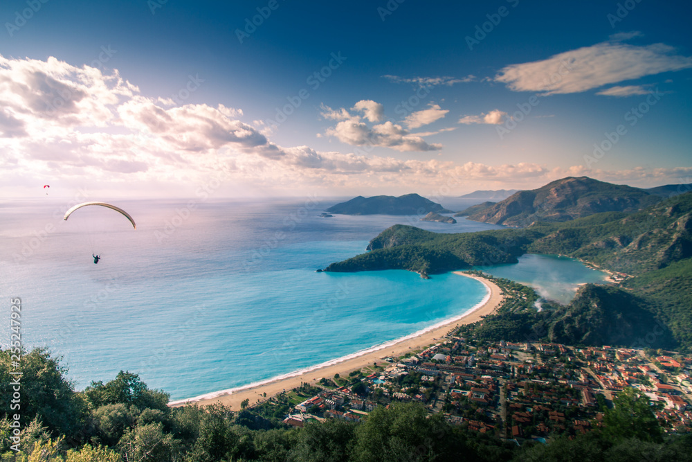 Paragliding at Ölüdeniz