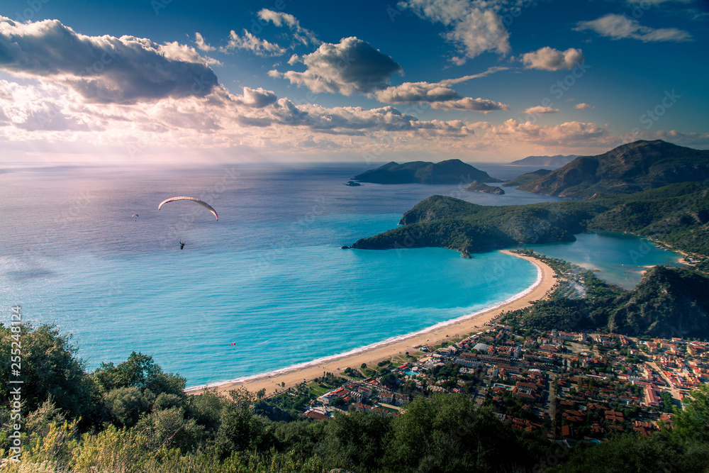 Paragliding at Ölüdeniz