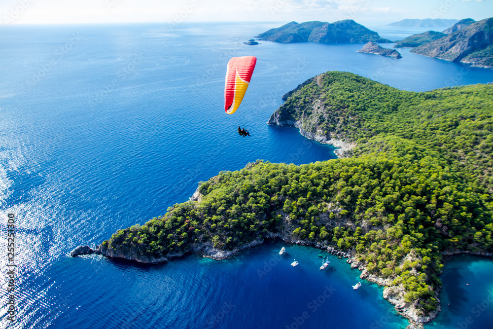 Paragliding at Ölüdeniz