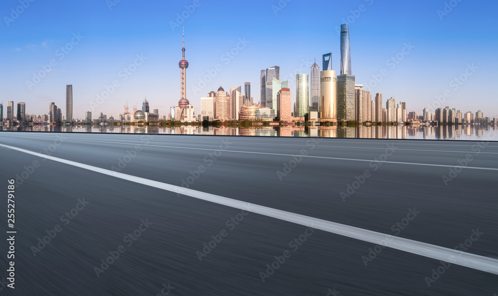 Urban Road, Highway and Construction Skyline..