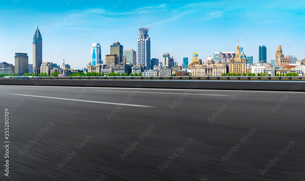 Urban Road, Highway and Construction Skyline..