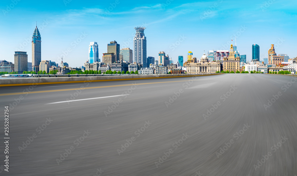 Urban Road, Highway and Construction Skyline..