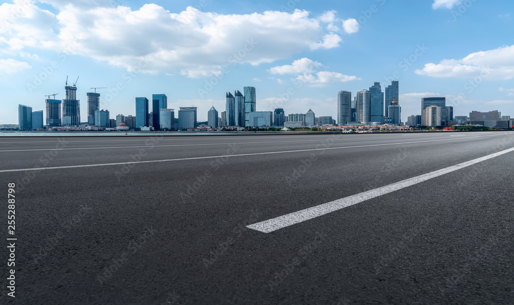 Urban Road, Highway and Construction Skyline..