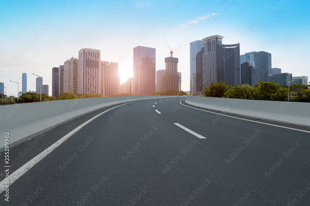 Urban Road, Highway and Construction Skyline