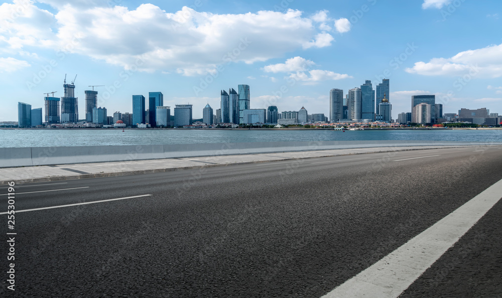 Urban Road, Highway and Construction Skyline..