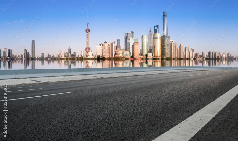 Urban Road, Highway and Construction Skyline..