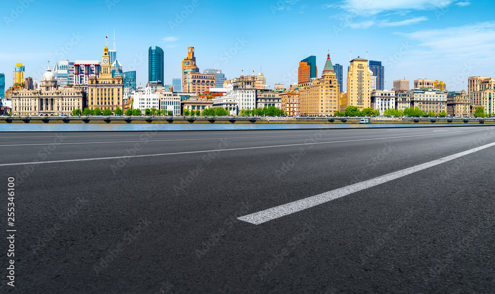 Urban Road, Highway and Construction Skyline..