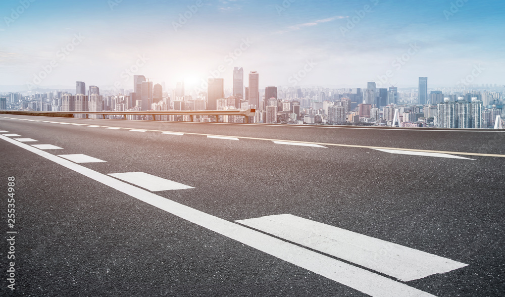 Urban Road, Highway and Construction Skyline