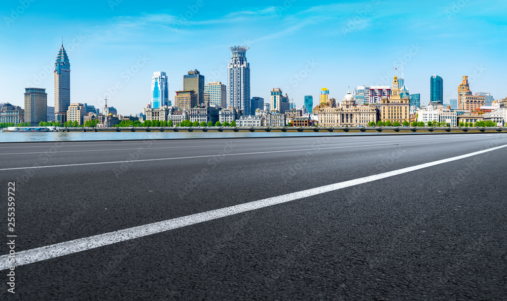 Urban Road, Highway and Construction Skyline..