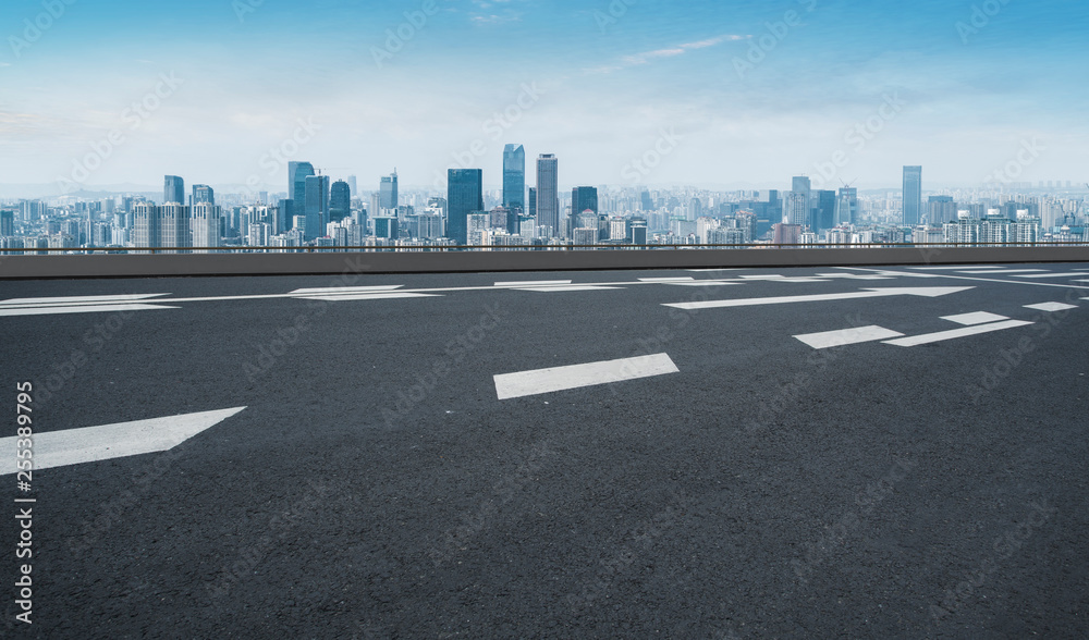 Urban Road, Highway and Construction Skyline