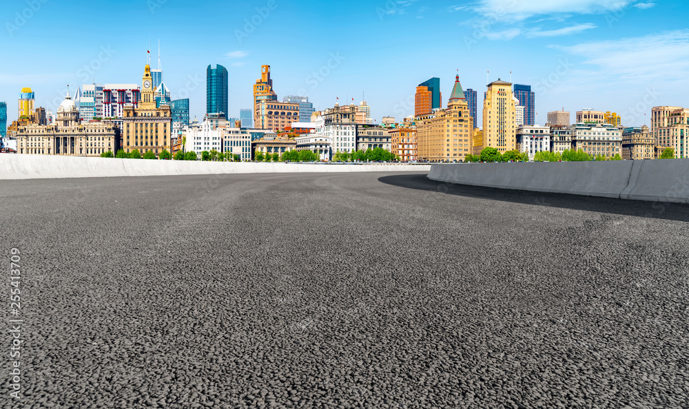 Urban Road, Highway and Construction Skyline..